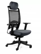 Fotele i krzesła biurowe - Wysoki fotel ergonomiczny, biurowy, Fulkrum, slategrey - miniaturka - grafika 1