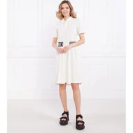 Sukienki - Karl Lagerfeld Sukienka pique - miniaturka - grafika 1