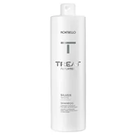 Szampony do włosów - Montibello Naturtech Silver White Szampon 1000ml - miniaturka - grafika 1