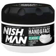 Kremy i maski do rąk - Nishman Hand&Face Classic, Krem do rąk i twarzy, wszystkie typy skóry, 300ml - miniaturka - grafika 1