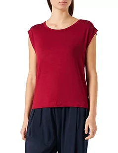 Calvin Klein Damska koszula z szerokim dekoltem S/S, czerwony dywan, XL - Koszule damskie - miniaturka - grafika 1