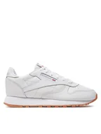 Buty dla dziewczynek - Reebok Sneakersy Classic Leather GZ6098 Biały - miniaturka - grafika 1