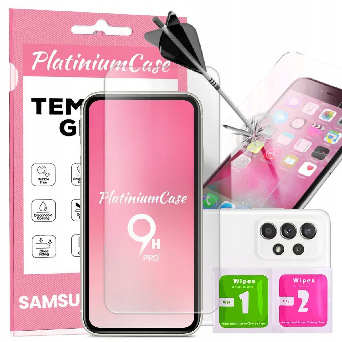 Szkło hartowane 9H szybka ekran do SAMSUNG A52s 5G
