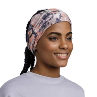 Czapki i chusty sportowe damskie - Komin uniseks Buff Coolnet UV Insect Shield Koro Peach - multikolor - BUFF - miniaturka - grafika 1