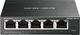 TP-Link Mercusys MS105GS-M2 5-Port 2.5G Multi-Gigabit Desktop Switch - Switche - miniaturka - grafika 1