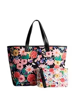 Torebki damskie - Desigual Womens Bols_ETEREA Black Namibia Shopping Bag, One Size, czarny, jeden rozmiar - miniaturka - grafika 1