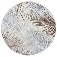 Dywany - Dywan okrągły Century Palmy beżowy śr. 160 cm - miniaturka - grafika 1
