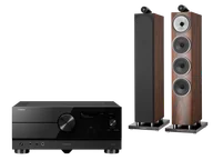 Kino domowe - Yamaha RX-A4A (czarny) + 702 S3 (mokka) - miniaturka - grafika 1