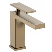 Baterie umywalkowe - HANSGROHE 73012140 Tecturis E Jednouchwytowa bateria umywalkowa 110 CoolStart bez kompletu odpływowego Brąz Szczotkowany - miniaturka - grafika 1