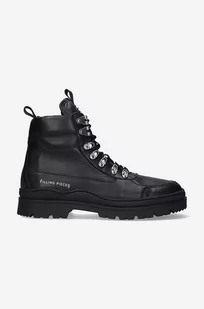 Filling Pieces workery skórzane Mountain Boot kolor czarny 63322901861 - Botki męskie - miniaturka - grafika 1