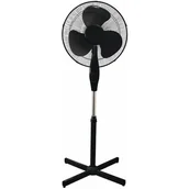 Wentylatory - Kanlux stojący KANLUX Veneto 40B, czarny, 45 W - miniaturka - grafika 1