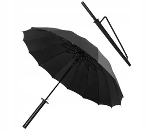 PARASOL SAMURAJA KATANA AUTOMAT + POKROWIEC PREZENT DLA CHŁOPAKA MĘŻA BRATA - Parasole - miniaturka - grafika 1