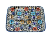 Dekoratorstwo - Ceramiczny talerz dzielony Ceramika Bolesławiec - miniaturka - grafika 1