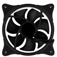 Chłodzenie procesora - Aerocool ECLIPSE ARGB DUAL SLIM RING LED Wentylator 120x120x25mm + 6PIN adapter - miniaturka - grafika 1