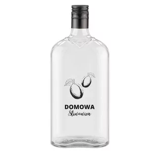Butelka na Śliwowicę z nadrukiem - Klasyk 500ml - Domowy wyrób alkoholu - miniaturka - grafika 1