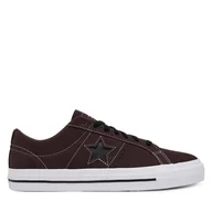 Sneakersy męskie - Sneakersy Converse Cons One Star Pro A10575C Brązowy - miniaturka - grafika 1