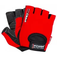 Rękawice do ćwiczeń - Rękawice fitness Power System  Rukavice Pro Grip Červené M - miniaturka - grafika 1