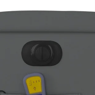 Rozkładany fotel masujący, elektryczny, szary, sztuczna skóra - Fotele Rozkładany fotel masujący, elektryczny, szary, sztuczna skóra - Fotele - miniaturka - grafika 12