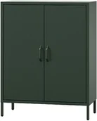 Szafki biurowe - JAN NOWAK Szafka z półkami VITO 800 x 1015 x 400 mm, Modern: butelkowa zieleń - miniaturka - grafika 1