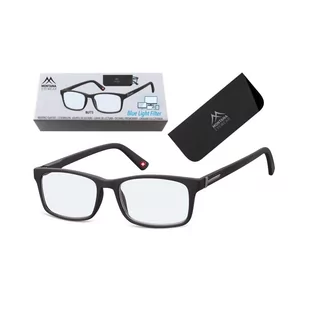 Okulary zerówki z filtrem do Komputera moc: 0.00 z Antyrefleksem BLFBOX73 - Okulary korekcyjne, oprawki, szkła - miniaturka - grafika 1