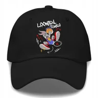 Czapki i chusty sportowe męskie - Czapka Dziecięca z Daszkiem TUNES LOONEY Dla Fana Kreskówek Wzory Czarna - miniaturka - grafika 1