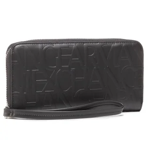 Duży Portfel Damski Armani Exchange 948451 CC793 00020 Czarny - Portfele - miniaturka - grafika 1