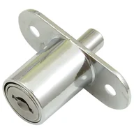 Zawiasy, okucia i inne akcesoria - Zamek meblowy 1003 do drzwi przesuwnych bolcowy STAHL - miniaturka - grafika 1