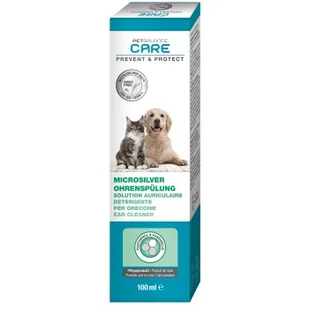 PetBalance MicroSilver Płyn do płukania uszu - Pielęgnacja uszu i oczu zwierząt - miniaturka - grafika 1