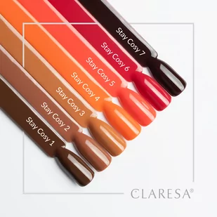 Claresa - Lakier Hybrydowy STAY COSY 3 -5g - Lakiery hybrydowe - miniaturka - grafika 4