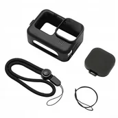 Paski, szelki, uprzęże foto - Silikonowa Obudowa Pokrowiec Case Na Gopro Hero 10 / 9 / Pu518b - miniaturka - grafika 1