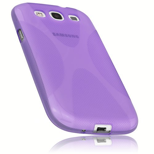 mumbi etui kompatybilne z Samsung Galaxy S3 / S3 Neo etui na telefon komórkowy, kolor liliowy