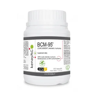 Arjuna Natural Extracts Ltd. Indie Kurkuma BCM-95 ekstrakt 300 kapsułek TT000303 - Suplementy naturalne - miniaturka - grafika 1