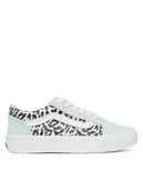 Buty dla dziewczynek - Vans Tenisówki Old Skool VN000CYVYWU1 Zielony - miniaturka - grafika 1