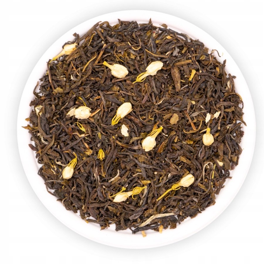 Herbata Zielona Liściasta Yunnan Z Jaśminem Jaśminowa Simio Teaverso 500G