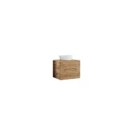 Szafki łazienkowe - Szafka z Umywalką 828 Aruba Craft Comad Dąb Craft Złoty - miniaturka - grafika 1