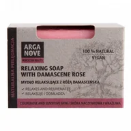 Mydła - Arganove Mydło w kostce Różane Piękności 100 g - mydło - miniaturka - grafika 1
