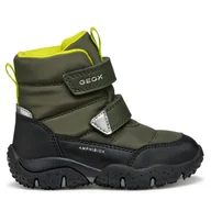 Buty dla chłopców - Śniegowce Geox B Baltic B Abx B4620B 0FU50 C3X3S M Khaki - miniaturka - grafika 1