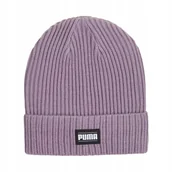 Czapki damskie - Czapka Puma Ribbed Classic Cuff Beanie jasny fiolet 024038 19 Senior - miniaturka - grafika 1