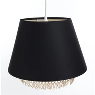 Lampy sufitowe - Czarna lampa wisząca boho nad stół - A345 D1-H35 - miniaturka - grafika 1