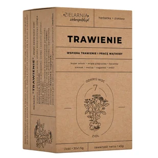 TRAWIENIE Fix 30x1,5g (zaparcia, wzdęcia) ZIELARZPOLSKI.PL - Herbata - miniaturka - grafika 1