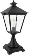 Lampy ogrodowe - Norlys - London Zewnętrzna Lampa Nocna Mała z Mocowaniem w Betonie Czarna Norlys - miniaturka - grafika 1