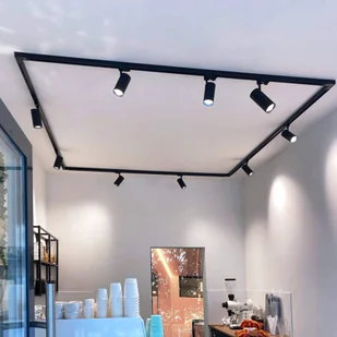 Deko-Light Reflektor szynowy LED Lucea 3-obwodowy 15W czarny - Lampy pozostałe - miniaturka - grafika 2