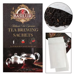 Basilur Tea Brewing Sachets - filtry papierowe do parzenia herbaty 10 szt - Herbata - miniaturka - grafika 1