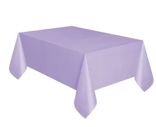 Unique Obrus foliowy "Classic" lawendowy UNIQUE 275x137 cm U5081 - Dekoracje i nakrycia stołu na imprezę - miniaturka - grafika 1