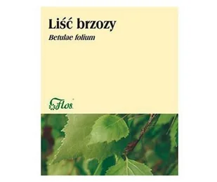 FLOS zioła sypkie BRZOZA LIŚĆ suplement diety 50g - Zioła - miniaturka - grafika 1