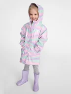 Płaszcze damskie - COOL CLUB Płaszcz przeciwdeszczowy w kolorze fioletowo-turkusowym - miniaturka - grafika 1