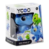 Roboty dla dzieci - Robot Dino Heads Up niebieski - miniaturka - grafika 1