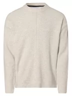 Swetry męskie - Calvin Klein Jeans - Sweter męski, beżowy|szary - miniaturka - grafika 1