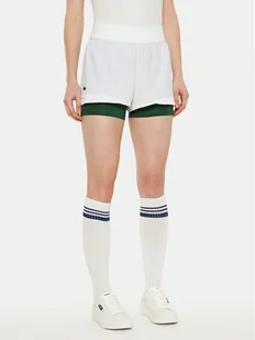 Lacoste Szorty sportowe GF8598 Kolorowy Regular Fit - Spodenki damskie - miniaturka - grafika 1