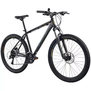 Rower górski MTB INDIANA X-Pulser 3.7 M21 27.5 cala męski Czarno-brązowy  | Raty - Rowery - miniaturka - grafika 1